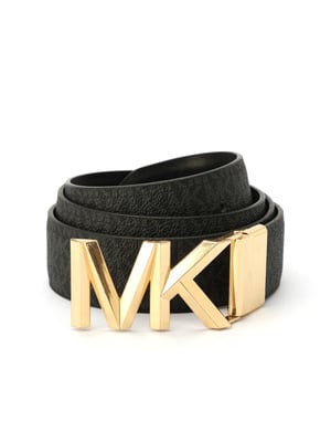 MK gesp omkeerbare monogram riem