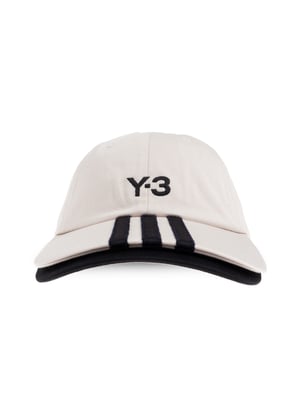 Baseballpet met strepenlogo