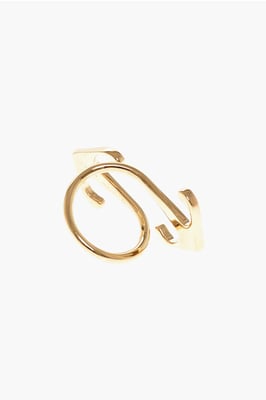 Gouden MONO ARROW ring van messing met gouden effect