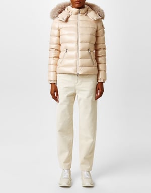 Cropped jeans met taps toelopende pijpen