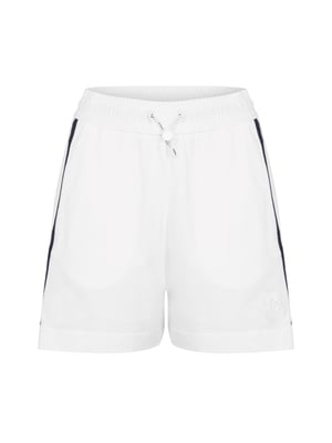 Shorts met streepdetails en logo