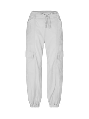 Katoenen cargo broek met logo