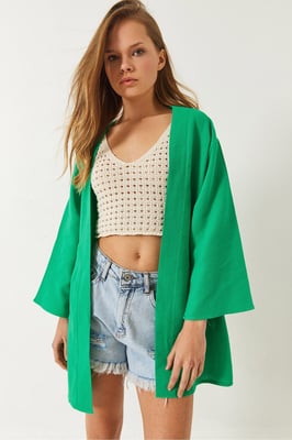 Viskose Linnen Blend Kimono