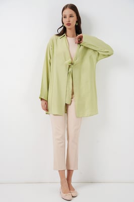 Kimono met Lange Mouwen en Strikdetail