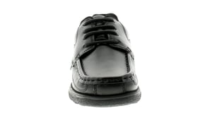Kickers Jongens School schoenen Fragma Veters 3 Junior Leren Veters zwart