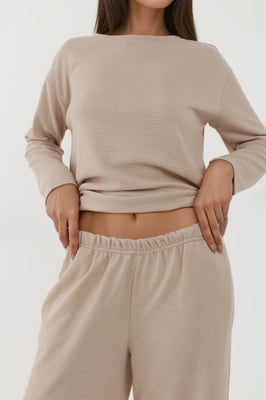 Zachte Touch Textured Relax Fit Pyjama Set