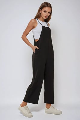 Halterneck Regular Fit Jumpsuit met Zak