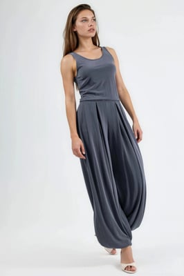 Plissé Modal Jumpsuit