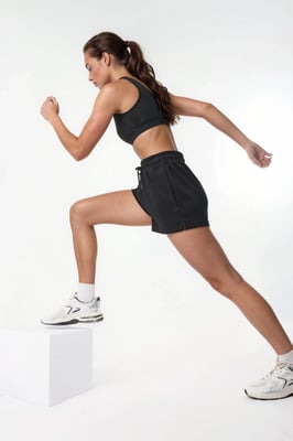 Modal Touch Ontspannen Fit Korte Broek