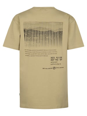 Petrol Industries - Jongens T-shirt met grafische rugprint Serape - Oranje