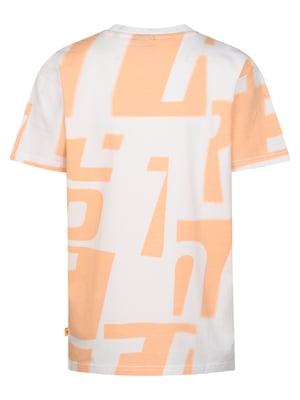 Petrol Industries - Jongens T-shirt met all-over print Montaña - Wit