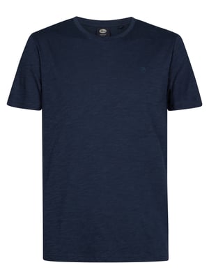 Petrol Industries - Heren Jersey T-shirt EclipseLuna - Blauw
