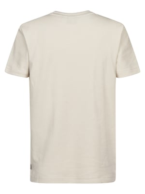 Petrol Industries - Heren Jersey T-shirt Pedregal - Wit