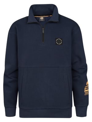 Petrol Industries - Jongens Half-zip trui Hermosillo - Blauw