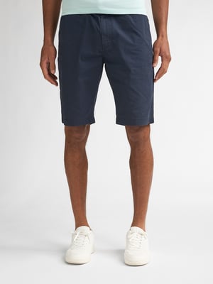 Petrol Industries - Heren Twill chino short Drift - Blauw