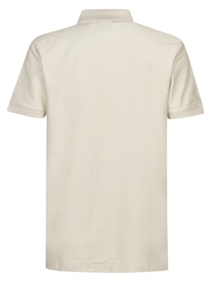 Petrol Industries - Heren Piqué polo BroncoRacer - Wit
