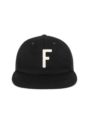 Baseballpet van wol met logo