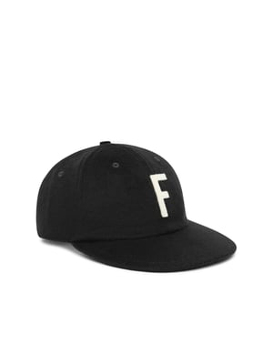 Baseballpet van wol met logo