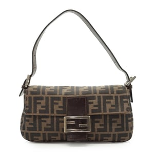 Fendi stoffen schoudertas in baguette-formaat
