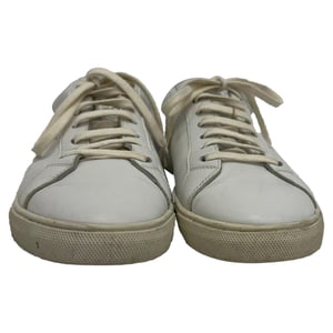 Saint Laurent Andy lage sneakers in wit kalfsleer