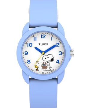 Timex Peanuts Time Teacher Kind Horloge Blauw TW2Y51100