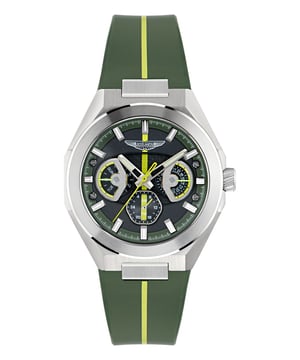 Aston Martin Thrill Tks W Heren Groen Horloge MTRI2S601