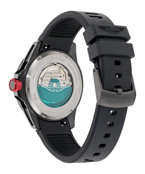 Aston Martin Thrill Rim Heren Zwarte Horloge MTRR1F502