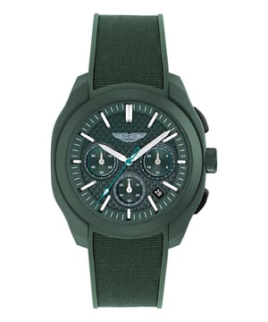 Aston Martin Thrill Crt Heren Groen Horloge MTRC1S605