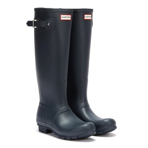 Shop Voor Hunter Original Tall Dames Navy Regenlaarzen