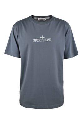 Stone Island T-shirt Blauw