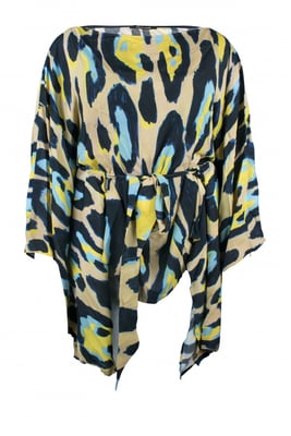 Roberto Cavalli Kaftan Blauw