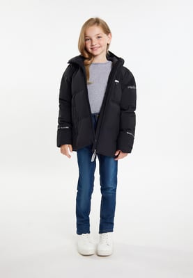 Schmuddelwedda Anorak + Tagesrucksack - SET Meisjes zwart