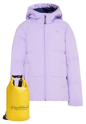 Schmuddelwedda Anorak + Tagesrucksack - SET Meisjes Licht lavendel