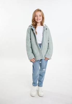 Schmuddelwedda Mantel + Tagesrucksack - SET Meisjes mint melange