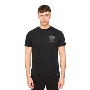 Duck and Cover Heren Rayland Katoenen T-Shirt (Zwart)