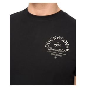 Duck and Cover Heren Sudbury T-Shirt (Zwart)