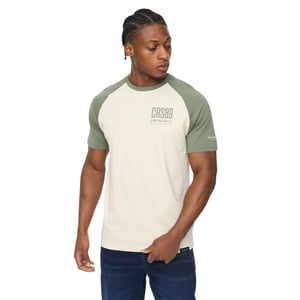Crosshatch Heren Bretsby T-Shirt (Olijf)
