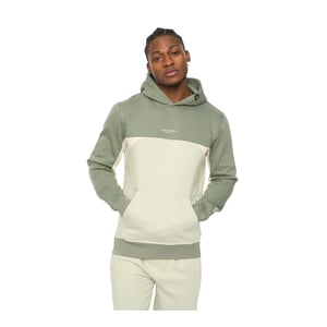 Crosshatch Heren Castlebay Hoodie (Licht Olijf)