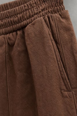 Elastische Taille Palazzo Broek