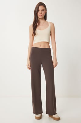 Regular Fit Elastische Taille Joggingbroek