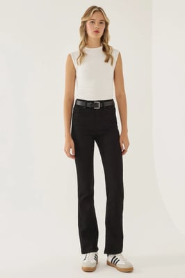 Normale Taille Flare Jeans
