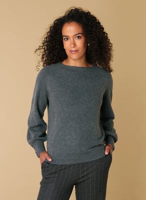 IVY BEAU Rania Tops  Grey Melange