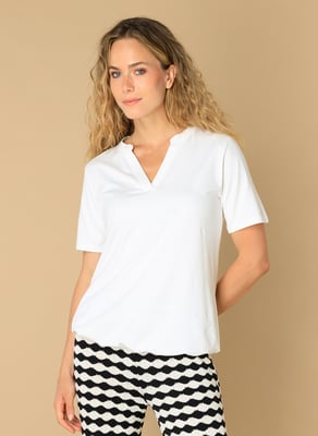 IVY BEAU Esti Tops  Off White