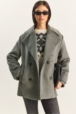 Oversized Jas met Zakken