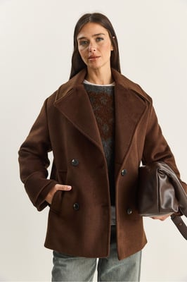 Oversized Jas met Pocketen