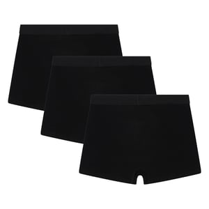 3-Pack Jongens Boxers Zwart Zachte Ademende Ondergoed