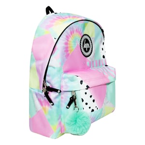 Kinderrugzak Multi Pastel Collage Ontwerp | Lichtgewicht Schooltas