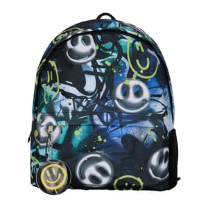 Kinderrugzak Multi Visionary Graffiti Print | 18L Schooltas met Laptopvak