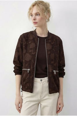 Bloemen Oversized Bomberjack