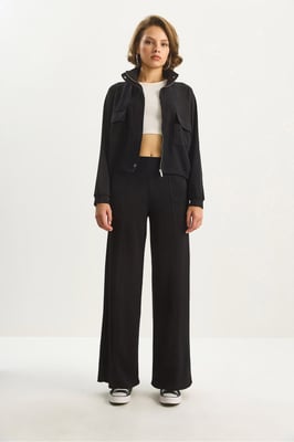 Jas-Broek Viscose Mix Twee-delige Coördinaat Set